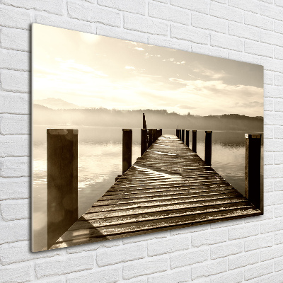 Print on acrylic Wooden pier