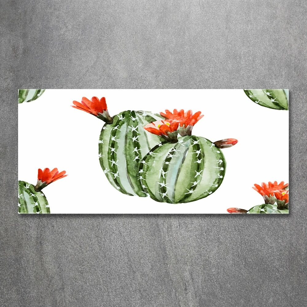 Wall art acrylic Cacti