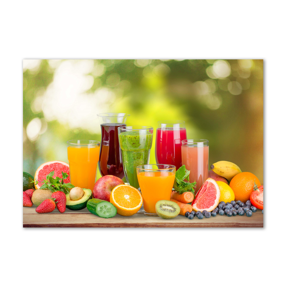 Wall art acrylic Fruit juices