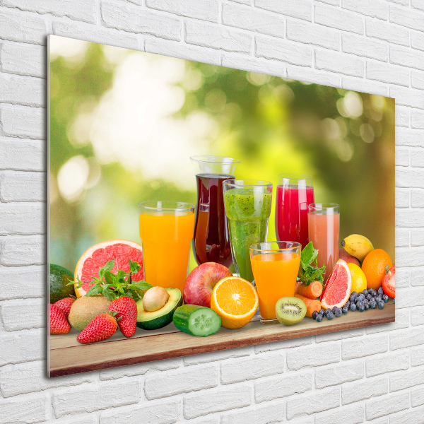 Wall art acrylic Fruit juices