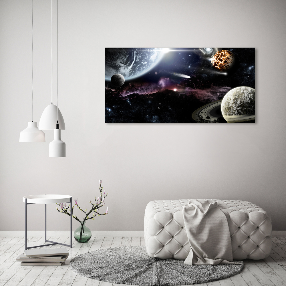 Wall art acrylic Galaxy