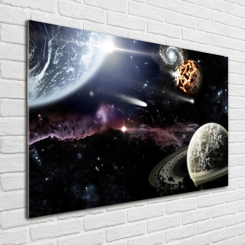 Wall art acrylic Galaxy