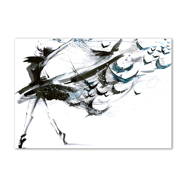 Acrylic print Ballerina