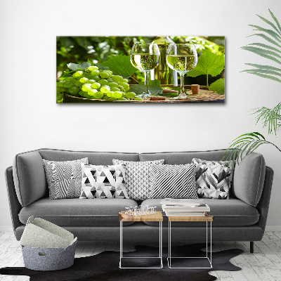 Print on acrylic White wine and fruit