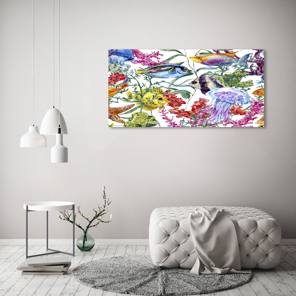 Print on acrylic Coral reef