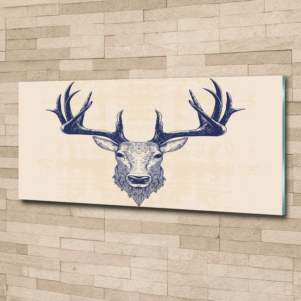 Wall art acrylic Deer head