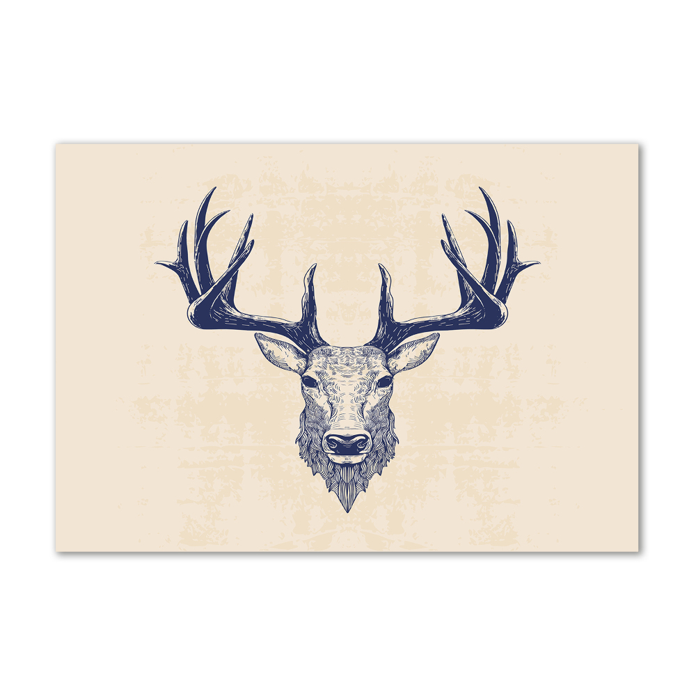 Wall art acrylic Deer head