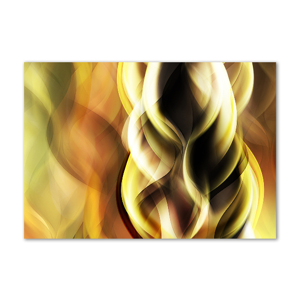 Wall art acrylic Golden light