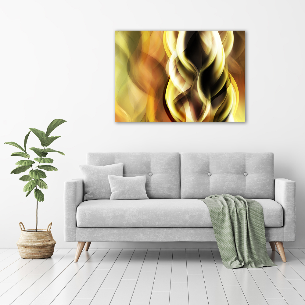 Wall art acrylic Golden light