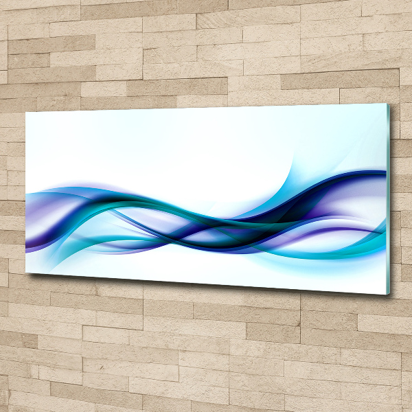 Wall art acrylic Wave abstraction