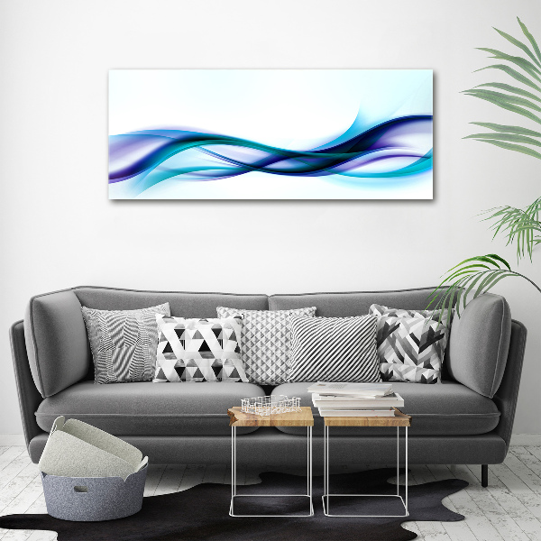 Wall art acrylic Wave abstraction