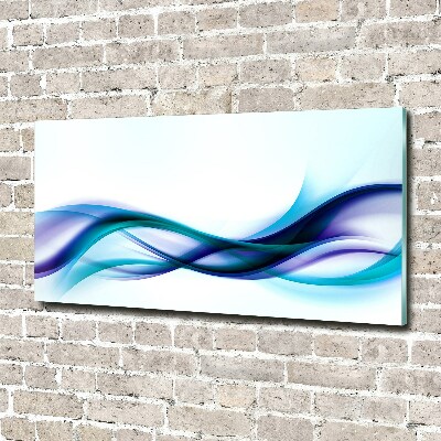 Wall art acrylic Wave abstraction