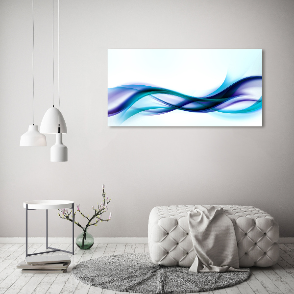 Wall art acrylic Wave abstraction