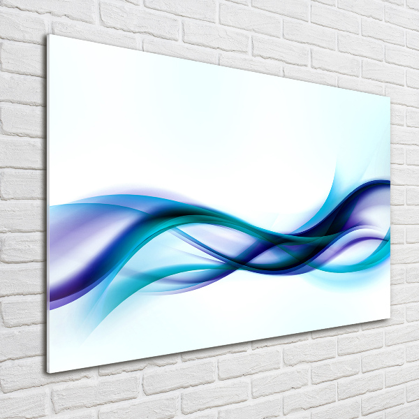 Wall art acrylic Wave abstraction