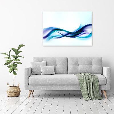 Wall art acrylic Wave abstraction