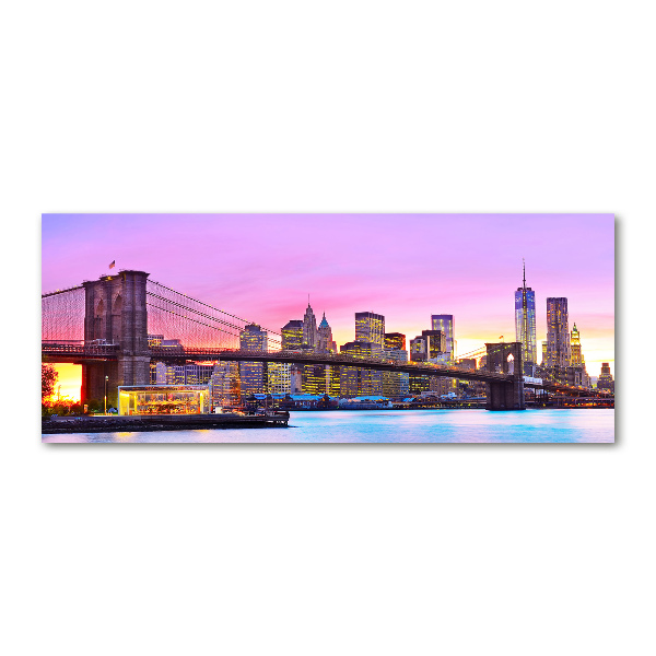 Acrylic wall picture Manhattan New York