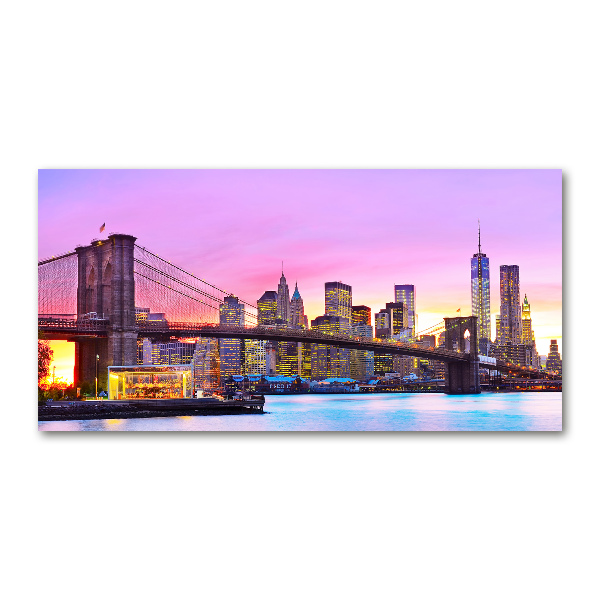 Acrylic wall picture Manhattan New York