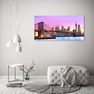 Acrylic wall picture Manhattan New York