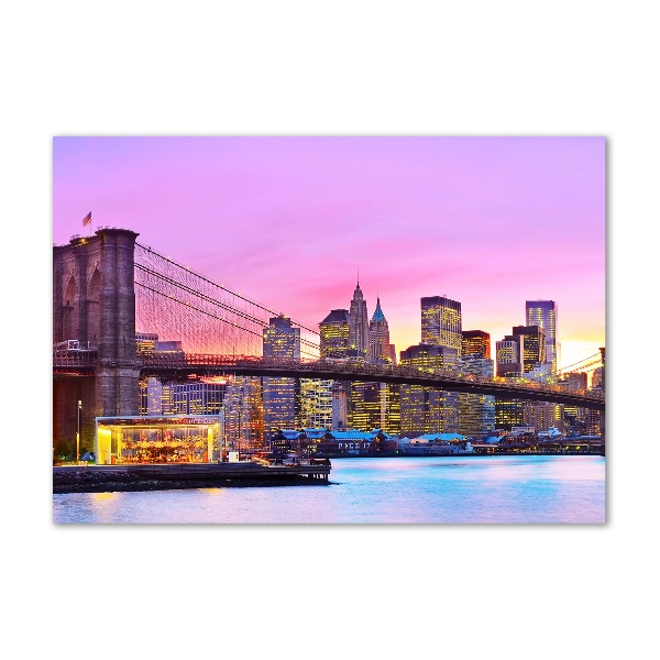 Acrylic wall picture Manhattan New York