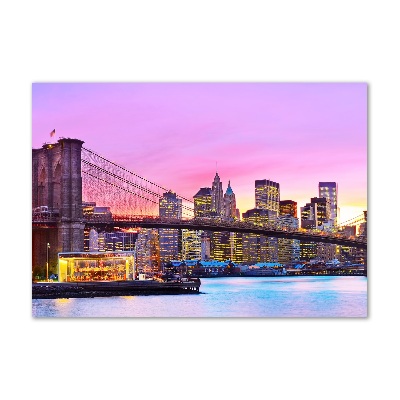 Acrylic wall picture Manhattan New York