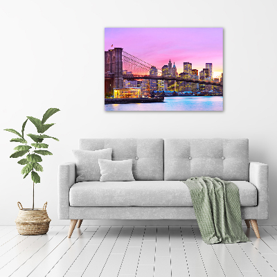 Acrylic wall picture Manhattan New York