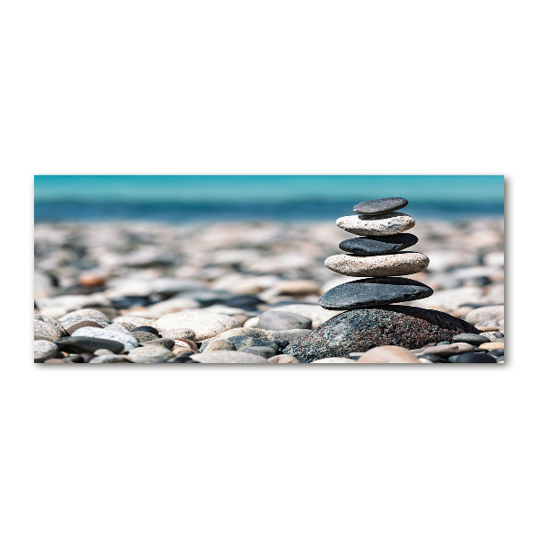 Acrylic wall art Stack of stones