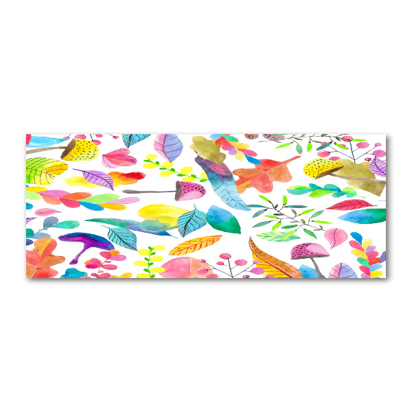 Wall art acrylic Floral pattern