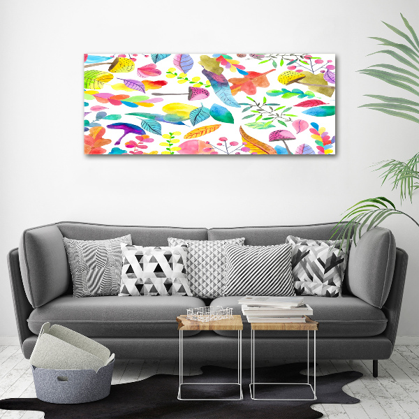 Wall art acrylic Floral pattern