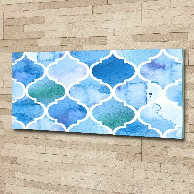 Wall art acrylic Moroccan background