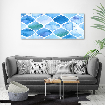 Wall art acrylic Moroccan background