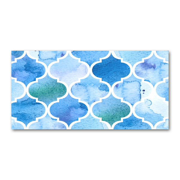 Wall art acrylic Moroccan background