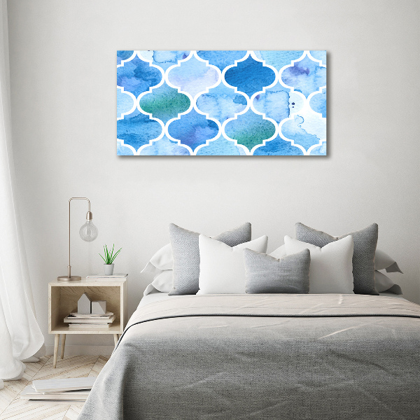 Wall art acrylic Moroccan background