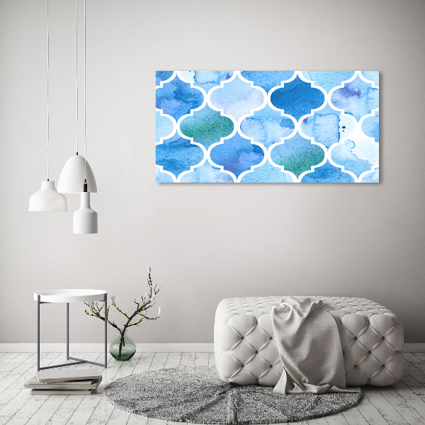 Wall art acrylic Moroccan background