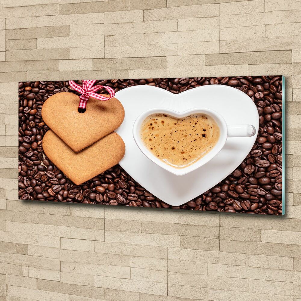 Wall art acrylic Coffee and gingerbread