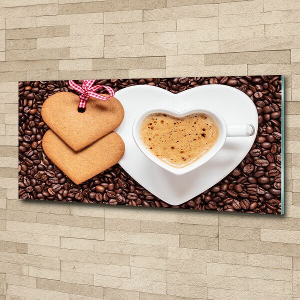 Wall art acrylic Coffee and gingerbread