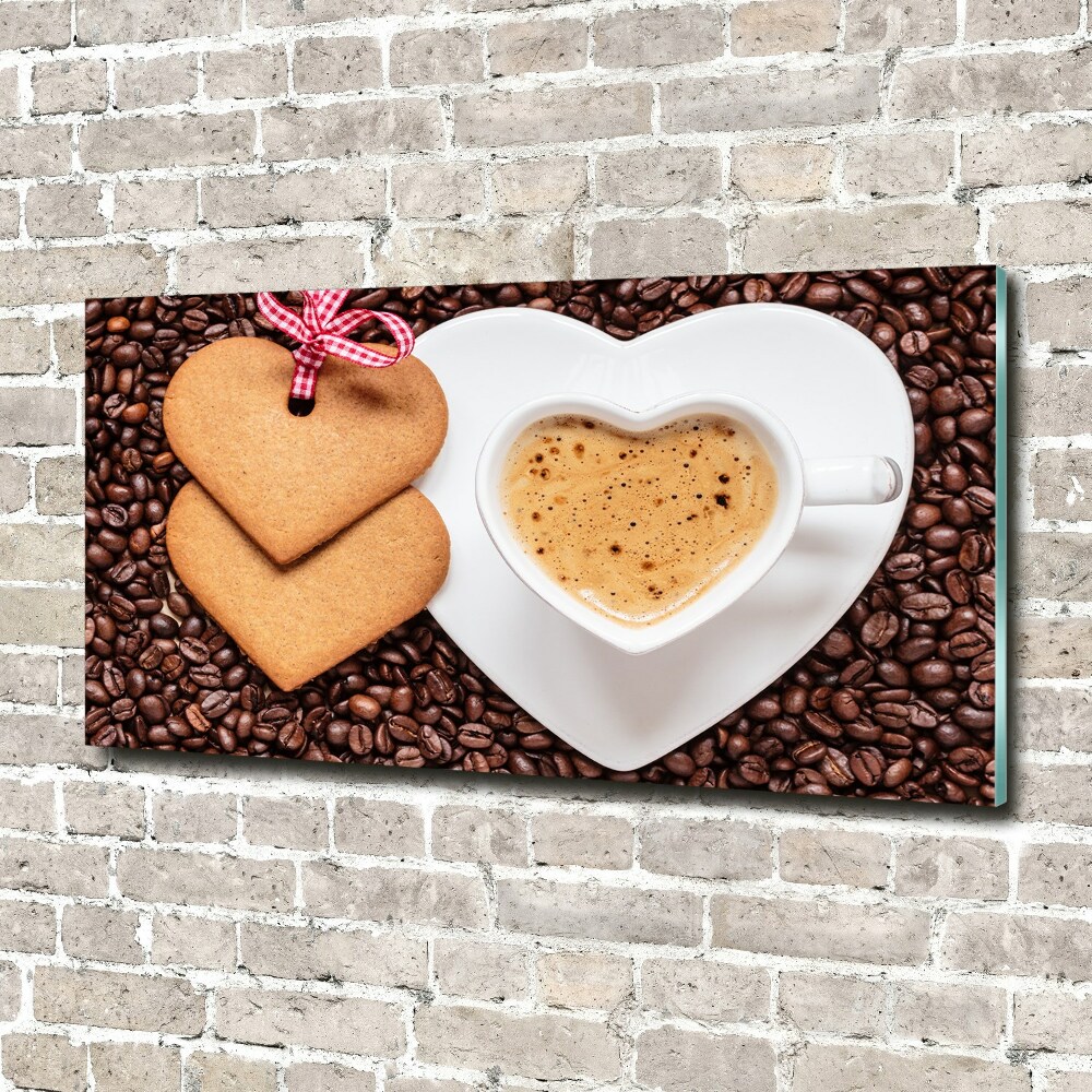 Wall art acrylic Coffee and gingerbread