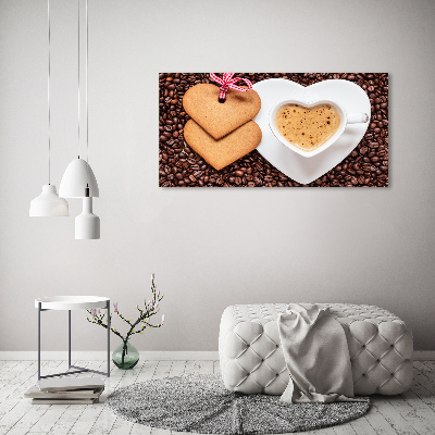 Wall art acrylic Coffee and gingerbread