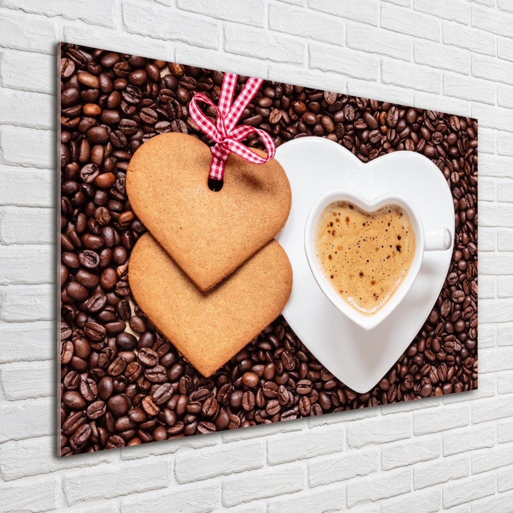 Wall art acrylic Coffee and gingerbread