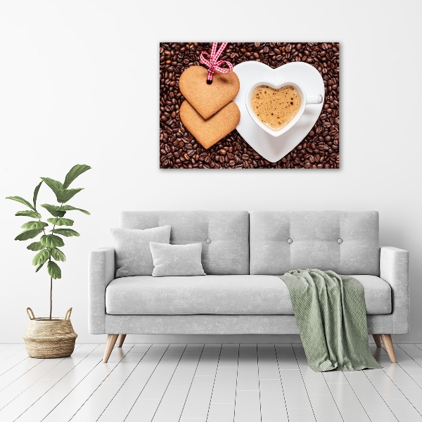 Wall art acrylic Coffee and gingerbread