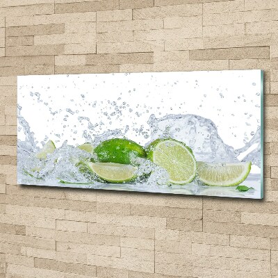 Wall art acrylic Lime and water