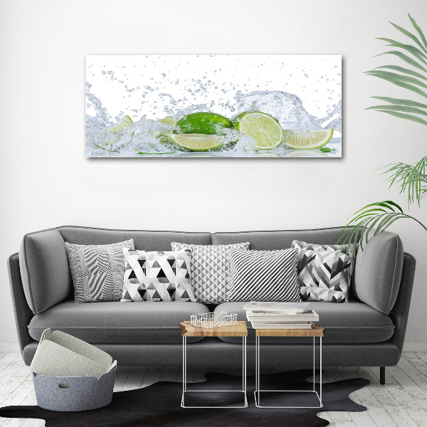 Wall art acrylic Lime and water