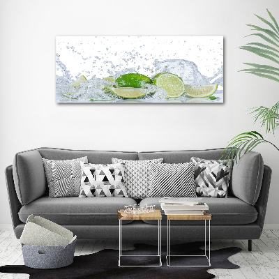 Wall art acrylic Lime and water