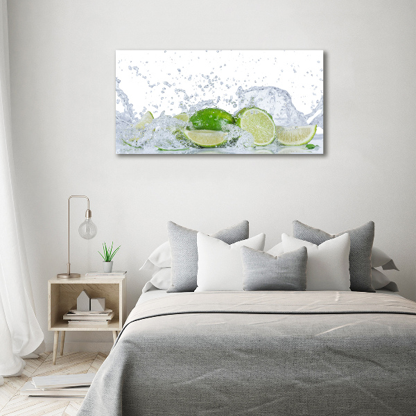 Wall art acrylic Lime and water