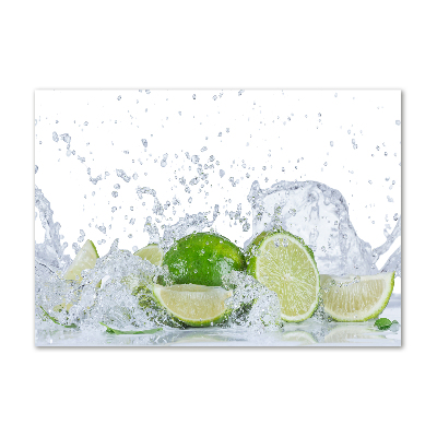 Wall art acrylic Lime and water