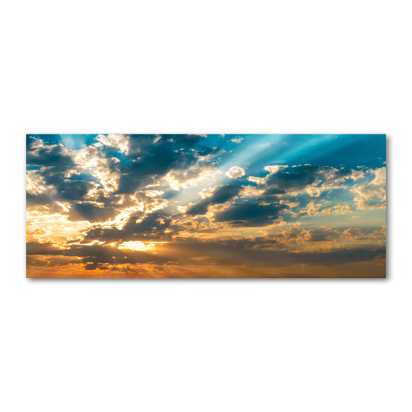 Wall art acrylic Sunset heaven