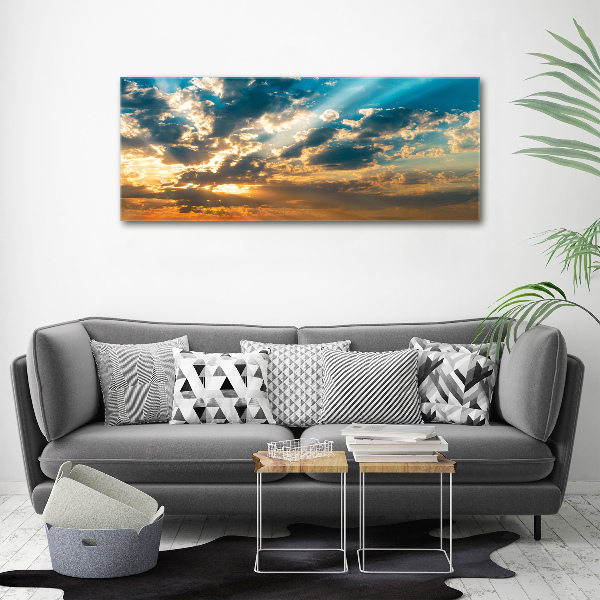 Wall art acrylic Sunset heaven