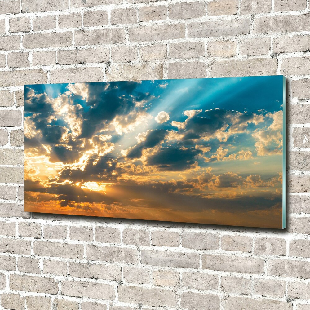 Wall art acrylic Sunset heaven