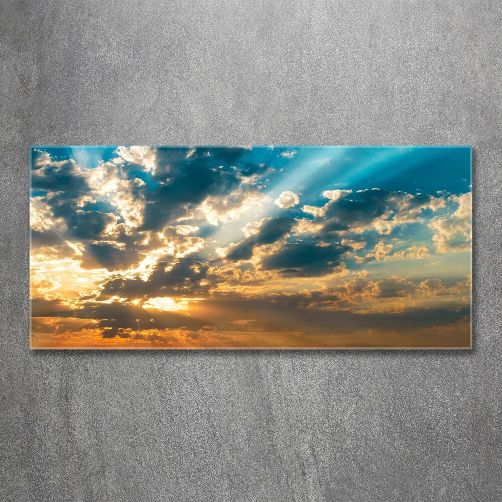 Wall art acrylic Sunset heaven