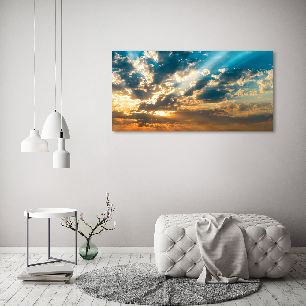 Wall art acrylic Sunset heaven