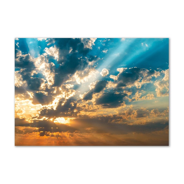 Wall art acrylic Sunset heaven